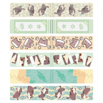    , BRAUBERG "CUTE CATS",  6 , 60x20 , 116985 -  