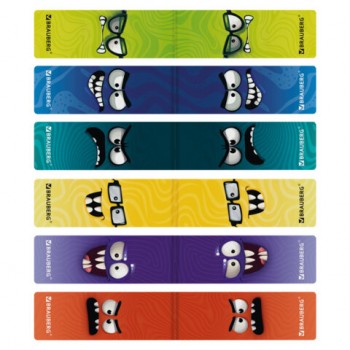 �������� ��� ���� ���������, BRAUBERG "CUTE MONSTERS", ����� 6 ����, 60x20 ��, 116995 - ������� ������