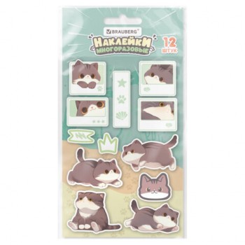 �������� �������� BRAUBERG CUTE CATS, ������������, 10*15 ��, 666054 - ������� ������