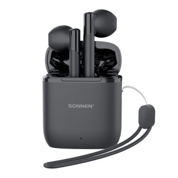 �������� ������������ TWS �������� � ����������, SONNEN EP-BH10B, bluetooth 5.3, ������, 514122 - ������� ������