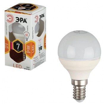 ����� ������������ ���, 7 (60) ��, ������ E14, ���, ������ ����� ����, 30000 �., LED, smdP45-7w-827-E14 - ������� ������